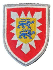 GENUINE GERMAN ARMY ASSOCIATION BADGE `PANZERGRENADIERBRIGADE 16`